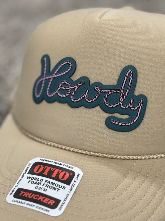 Howdy 2 Layer Hat Patch