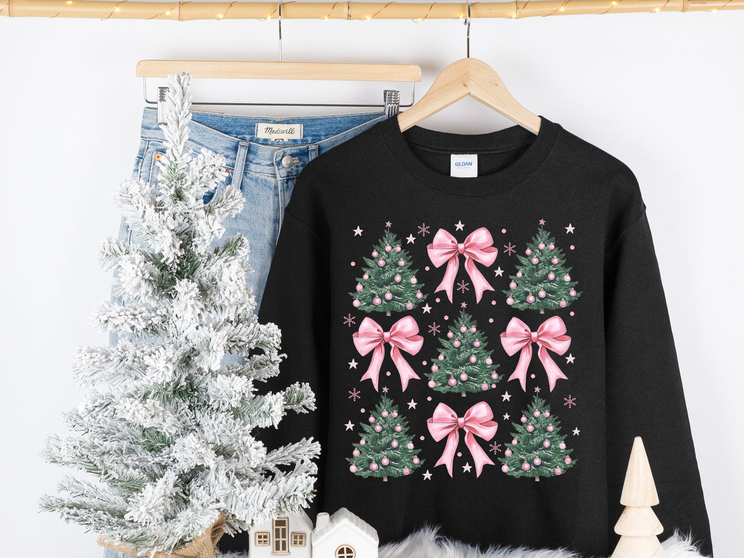 Coquette Tree Graphic Tee and Crewneck