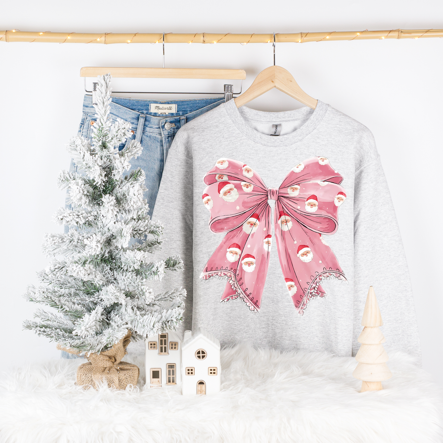 Nativity Scene Coquette Graphic Tee and Sweatshirt (Copy)