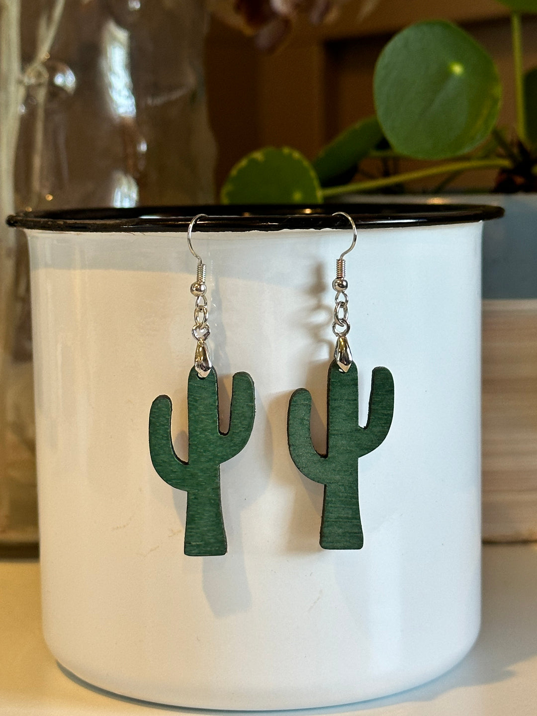 Little Baby Cactus Earrings